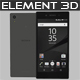 Element 3D Sony Xperia Z5 - 3DOcean Item for Sale