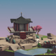 Japanese Garden & Temple - 3DOcean Item for Sale