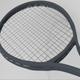 Tennis racket - 3DOcean Item for Sale