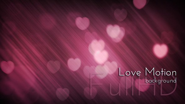 Love Motion Background