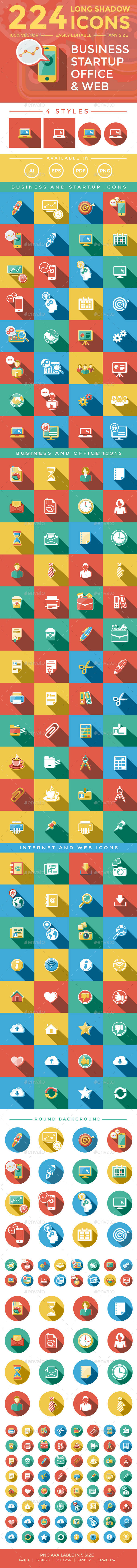 Business & Startup Icons