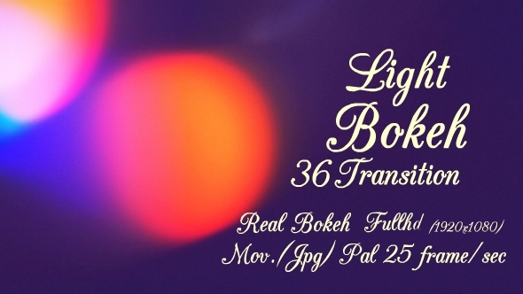 Ligh bokeh Transitions alt