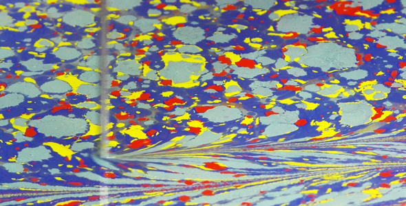 Water Painting Called Ebru 1 alt