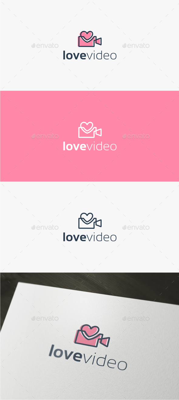 Love Video - Logo Template