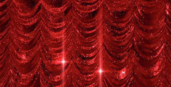 Velvet Red Curtain 