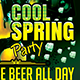 Cool Spring Party Flyer Template - GraphicRiver Item for Sale