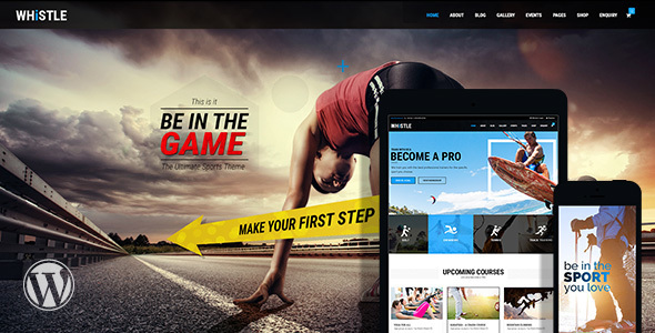 Gwizdek - Sports Club WordPress Theme