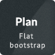 Plan - Flat Bootstrap Skin - CodeCanyon Item for Sale