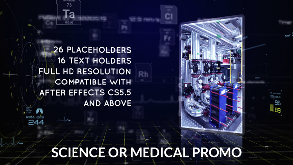 Science or Medical Promo | After Effects Template