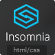 Insomnia - Beautiful and Modern HTML 5 / CSS 3 Corporate Template - ThemeForest Item for Sale