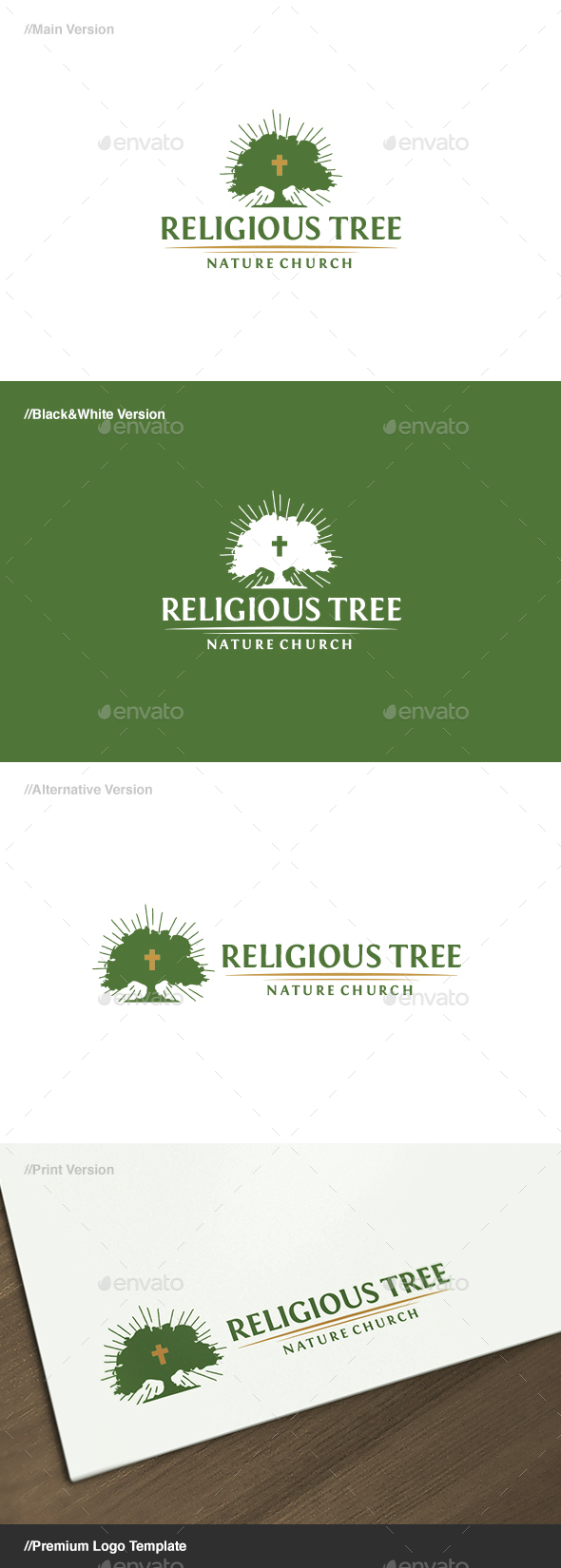 Religious Tree Logo