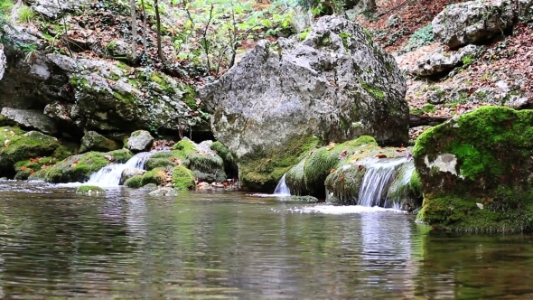 Peaceful Waterfall