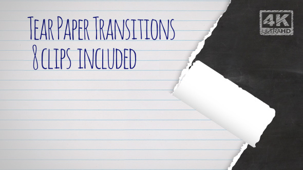 Tear Paper Transitions