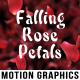 Falling Rose Petals - VideoHive Item for Sale