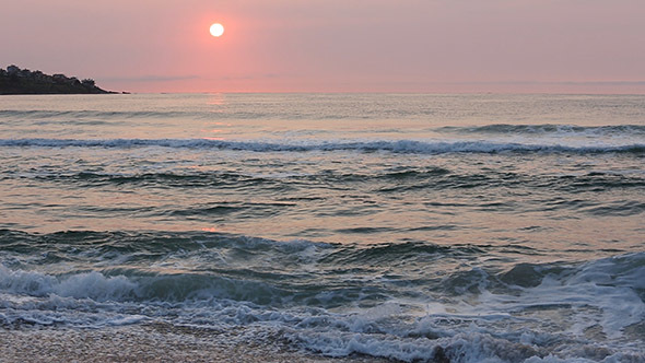 Sea Coast Sunrise View (Bulgaria)