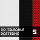 30Patterns For Web & Interfaces (PSD+PNG+.PAT) #05 - GraphicRiver Item for Sale