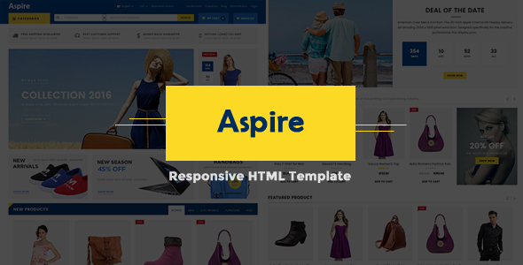 Aspire - Responsive Multipurpose HTML5 Template