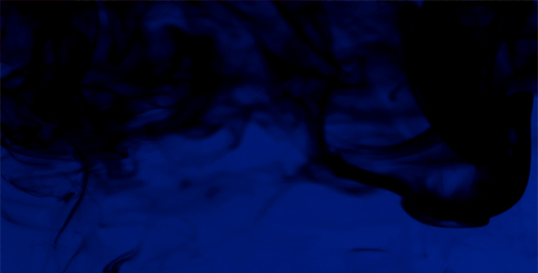 Turbulence Of Ink In Water