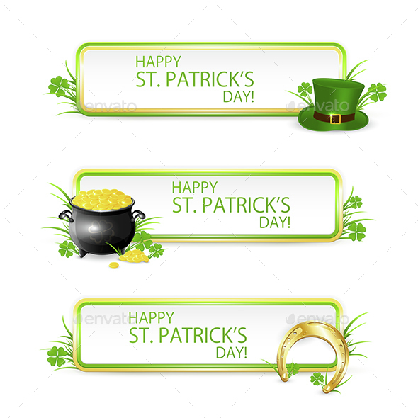 Patricks Day Banners