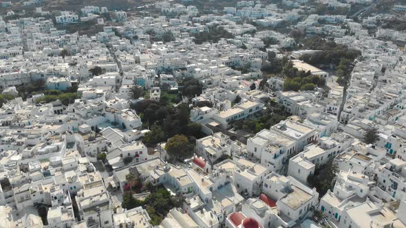 View of Ancient Mykonos