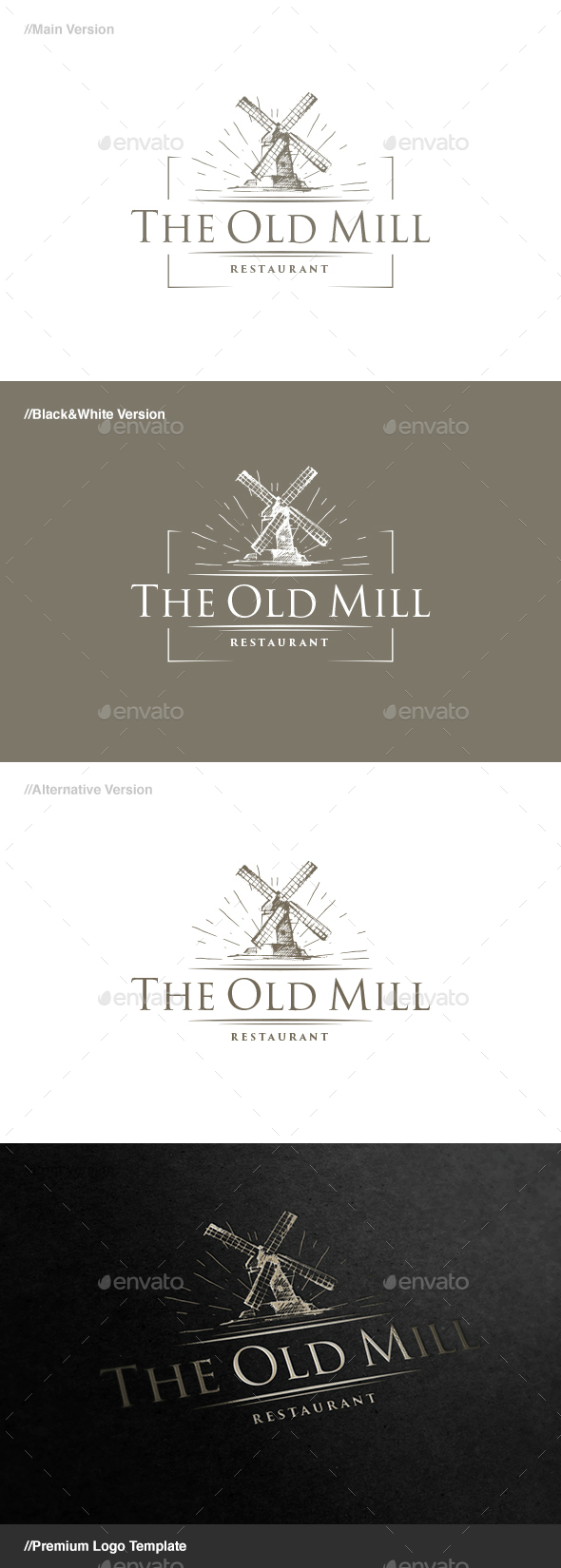 The Old Mill Logo