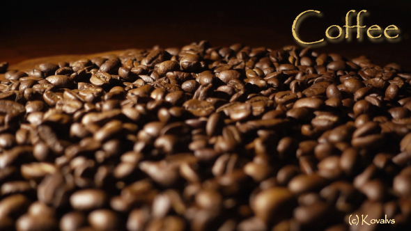 Pouring Coffee Beans  alt