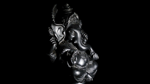 Ganesha Deity Hindu Rotating