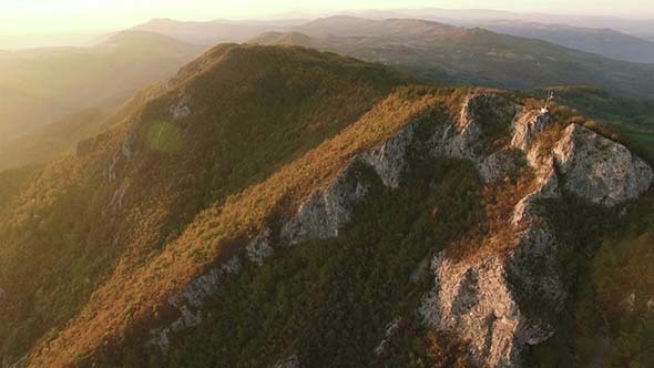 Aerial Mountain Range 4