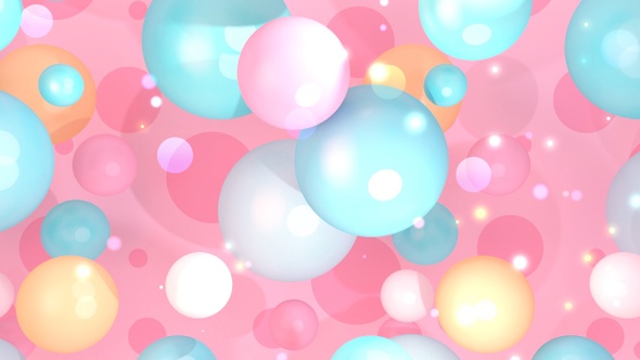 Stylish Pink Balls