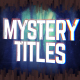 Mystery Titles - VideoHive Item for Sale