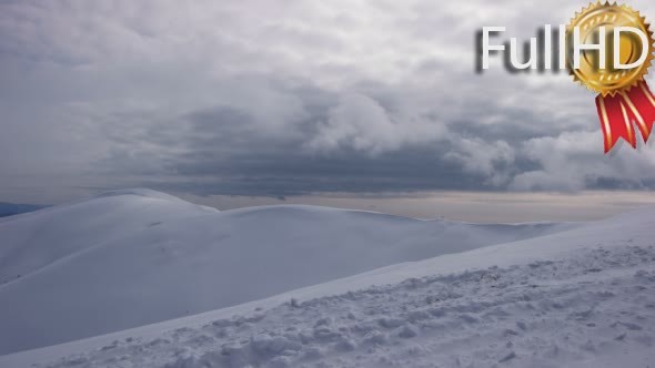 Winter in the Mountains, Cloudscape