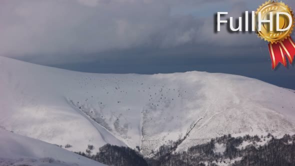 Nature, Landscape, Winter Mountains View,