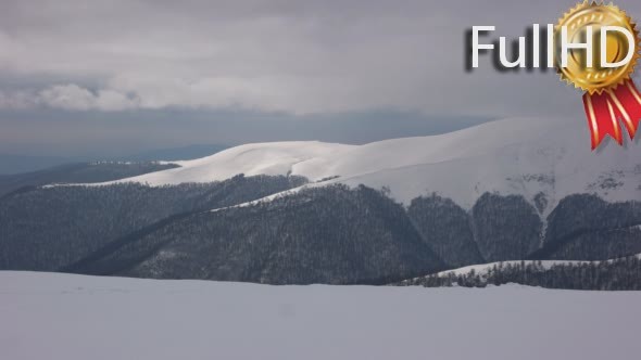 Winter in the Mountains, Cloudscape