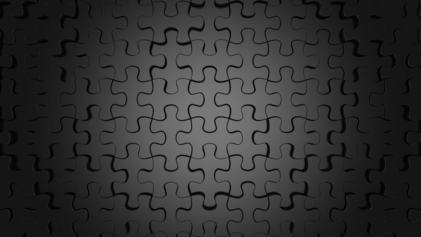 Background Formed From Moving Puzzles alt