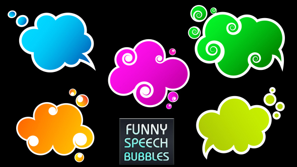 Colorful Speech Bubbles alt