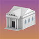 Low Poly Bank Building - 3DOcean Item for Sale