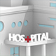 Low Poly Hospital - 3DOcean Item for Sale
