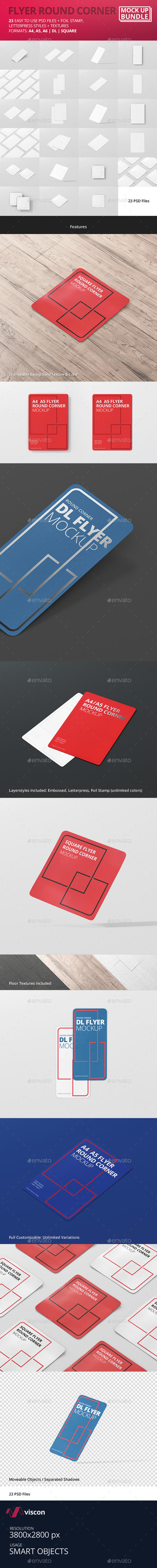 Mockup Flyer Din Graphics Designs Templates From Graphicriver