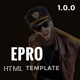 ePro - Multipurpose Ecommerce Template with RTL version - ThemeForest Item for Sale