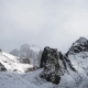 Panoramic View Of The Winter Mountains. Kyrgyzstan.Ala-Archa.  - VideoHive Item for Sale