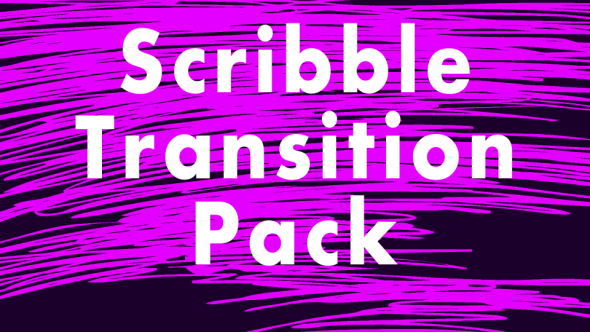  Scribble Transition Pack