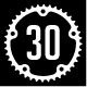 30 Bicycle Badges & Stickers Bundle - GraphicRiver Item for Sale