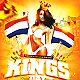 King's Day / KoningsDag v2 Party Flyer Template - GraphicRiver Item for Sale