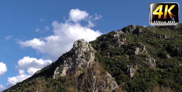 Mountain and Clouds