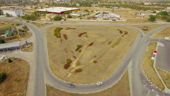 Traffic Circle At Countryside alt