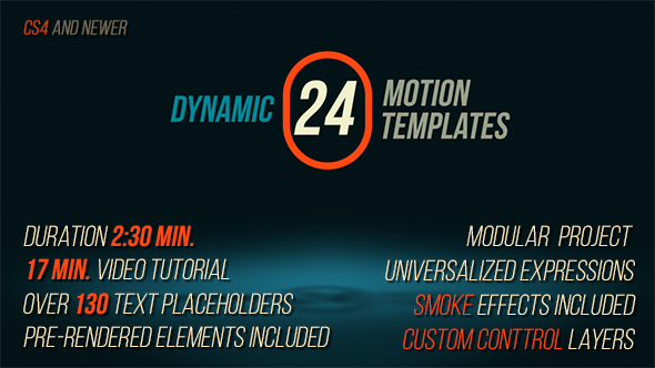 24 Dynamic Motion Titles