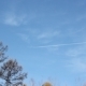 Jet Stream Of Airplane Going  In Blue Sky - VideoHive Item for Sale