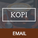 Kopi, Restaurant Email Template + Builder Access - ThemeForest Item for Sale