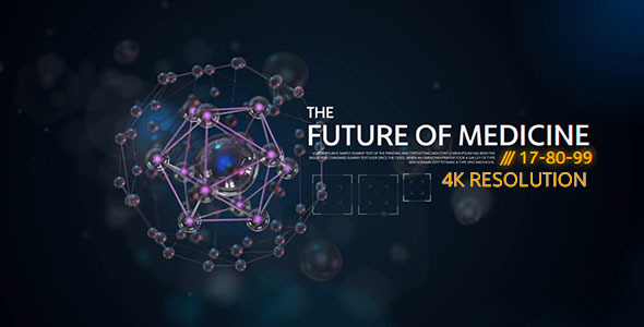 The Future Medicine Corporate/ Medical Presentation/ Coronavirus COVID-19/ Digital DNA/ Molecules