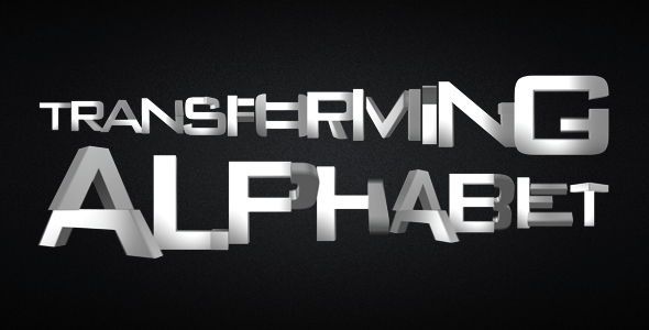 Transforming Alphabet